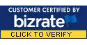 BizRate Customer Certified (GOLD) Site