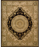  RugStudio presents Nourison 2000 2233 Black Hand-Tufted, Best Quality Area Rug