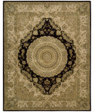  RugStudio presents Nourison 2000 2233 Black Hand-Tufted, Best Quality Area Rug