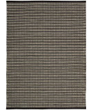  RugStudio presents Nourison Horizon Twines AL-98 Black-Ivory Sisal/Seagrass/Jute Area Rug