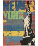  RugStudio presents Nourison Altered States Alt07 Multicolor Machine Woven, Best Quality Area Rug