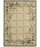  RugStudio presents Nourison Cambridge CG-07 Ivory-Green Machine Woven, Better Quality Area Rug