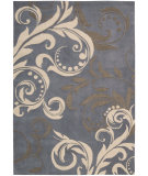  RugStudio presents Nourison Contour CON-09 Silver Hand-Tufted, Good Quality Area Rug