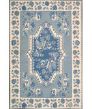 RugStudio presents Nourison Dakota DA-06 Ivory-Blue Flat-Woven Area Rug