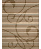  RugStudio presents Nourison Elements ELE-01 Mocha Machine Woven, Good Quality Area Rug