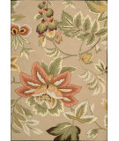  RugStudio presents Nourison Fantasy FA-11 Beige Hand-Hooked Area Rug