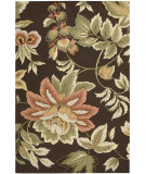  RugStudio presents Nourison Fantasy FA-11 Chocolate Hand-Hooked Area Rug