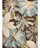  RugStudio presents Nourison Fantasy FA-16 Chocolate Hand-Hooked Area Rug