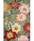  RugStudio presents Nourison Fantasy FA-18 Aqua Hand-Tufted, Good Quality Area Rug