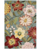  RugStudio presents Nourison Fantasy FA-18 Aqua Hand-Tufted, Good Quality Area Rug