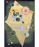  RugStudio presents Nourison Guggenheim Masters G-236 Emerald Hand-Knotted, Best Quality Area Rug
