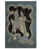  RugStudio presents Nourison Modern GM-20 Multi Hand-Tufted, Good Quality Area Rug