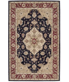  RugStudio presents Nourison Golden Crown GO02 Black Hand-Hooked Area Rug