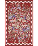  RugStudio presents Nourison Country Heritage H-002 Red Hand-Hooked Area Rug