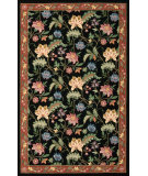  RugStudio presents Nourison Country Heritage H-320 Black Hand-Hooked Area Rug