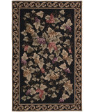  RugStudio presents Nourison Country Heritage H-322 Black Hand-Hooked Area Rug