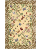  RugStudio presents Nourison Country Heritage H-564 Yellow Hand-Hooked Area Rug