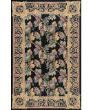  RugStudio presents Nourison Country Heritage H-582 Black Hand-Hooked Area Rug