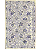  RugStudio presents Nourison Country Heritage H-664 Ivory Blue Hand-Hooked Area Rug