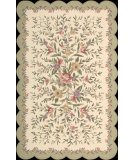  RugStudio presents Nourison Country Heritage H-722 Ivory Grey Hand-Hooked Area Rug