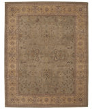  RugStudio presents Nourison Heritage Hall HE-02 Green Hand-Knotted, Better Quality Area Rug