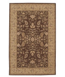  RugStudio presents Nourison Heritage Hall HE05 Brown Hand-Tufted, Best Quality Area Rug