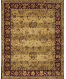  RugStudio presents Nourison Heritage Hall HE11 Gold Hand-Tufted, Best Quality Area Rug