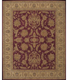  RugStudio presents Nourison Heritage Hall HE14 Burgundy Hand-Tufted, Best Quality Area Rug