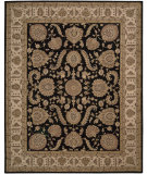  RugStudio presents Nourison Heritage Hall HE19 Black Hand-Tufted, Best Quality Area Rug
