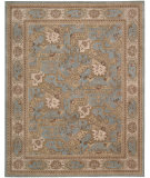  RugStudio presents Nourison Heritage Hall HE25 Blue Hand-Tufted, Best Quality Area Rug