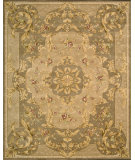  RugStudio presents Nourison Heritage Savonnerie HS-05 Taupe Hand-Tufted, Best Quality Area Rug