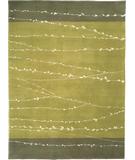  RugStudio presents Calvin Klein Hand-Crafted CK-3 Trailing Vines HT-03 Lime Hand-Tufted, Best Quality Area Rug