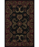  RugStudio presents Nourison India House IH-04 Black Hand-Tufted, Good Quality Area Rug
