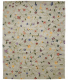  RugStudio presents Nourison Julian JL-36 Light Green Hand-Tufted, Better Quality Area Rug
