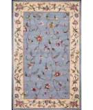  RugStudio presents Nourison Julian JL-47 Light Blue Hand-Tufted, Better Quality Area Rug