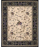  RugStudio presents Nourison Julian JL-49 Ivory Black Hand-Tufted, Good Quality Area Rug