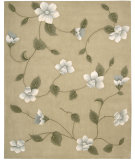  RugStudio presents Nourison Julian JL-61 Light Gold Hand-Tufted, Better Quality Area Rug
