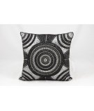  RugStudio presents Joseph Abboud Pillow JZ921 Bksil 