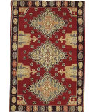  RugStudio presents Nourison Mongol Kilim K353 Red Flat-Woven Area Rug