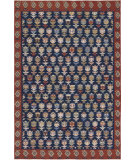 RugStudio presents Nourison Mongol Kilim K-357 Navy Flat-Woven Area Rug