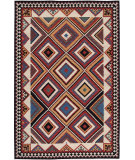  RugStudio presents Nourison Mongol Kilim K-366 Multi Flat-Woven Area Rug