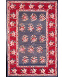  RugStudio presents Nourison Mongol Kilim K-373 Grey Flat-Woven Area Rug