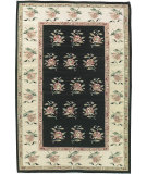  RugStudio presents Nourison Mongol Kilim K-373 Black Flat-Woven Area Rug