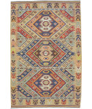  RugStudio presents Nourison Mongol Kilim K382 Multi Flat-Woven Area Rug