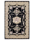  RugStudio presents Nourison Legacy LE-32 Black Hand-Knotted, Better Quality Area Rug