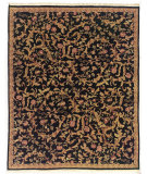  RugStudio presents Nourison Legacy LE-46 Black Hand-Knotted, Better Quality Area Rug