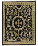  RugStudio presents Nourison Legacy Le-60 Black Hand-Knotted, Better Quality Area Rug