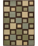  RugStudio presents Nourison Loft LF-01 Brown Machine Woven, Good Quality Area Rug