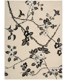  RugStudio presents Nourison Modern Elegance LH-08 Black-Ivory Hand-Tufted, Best Quality Area Rug