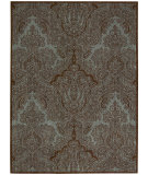  RugStudio presents Joseph Abboud Majestic Maj01 Teal Chocolate Machine Woven, Good Quality Area Rug